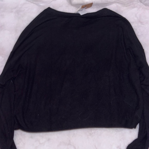 PINK black, thin long sleeve shirt - Picture 2 of 2